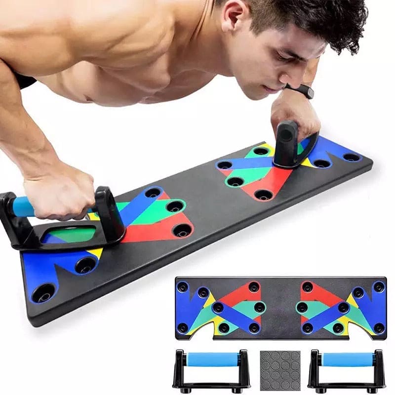 9 in 1 Body Building Push Up Rack for Men and Women, Workout Board Exercise Stand, Home Gym Dips Stand, Multifunction Push Up Rack 9 in 1 Body Building Push Up Rack for Men and Women, Workout Board Exercise Stand, Home Gym Dips Stand, Multifunction Push Up Rack